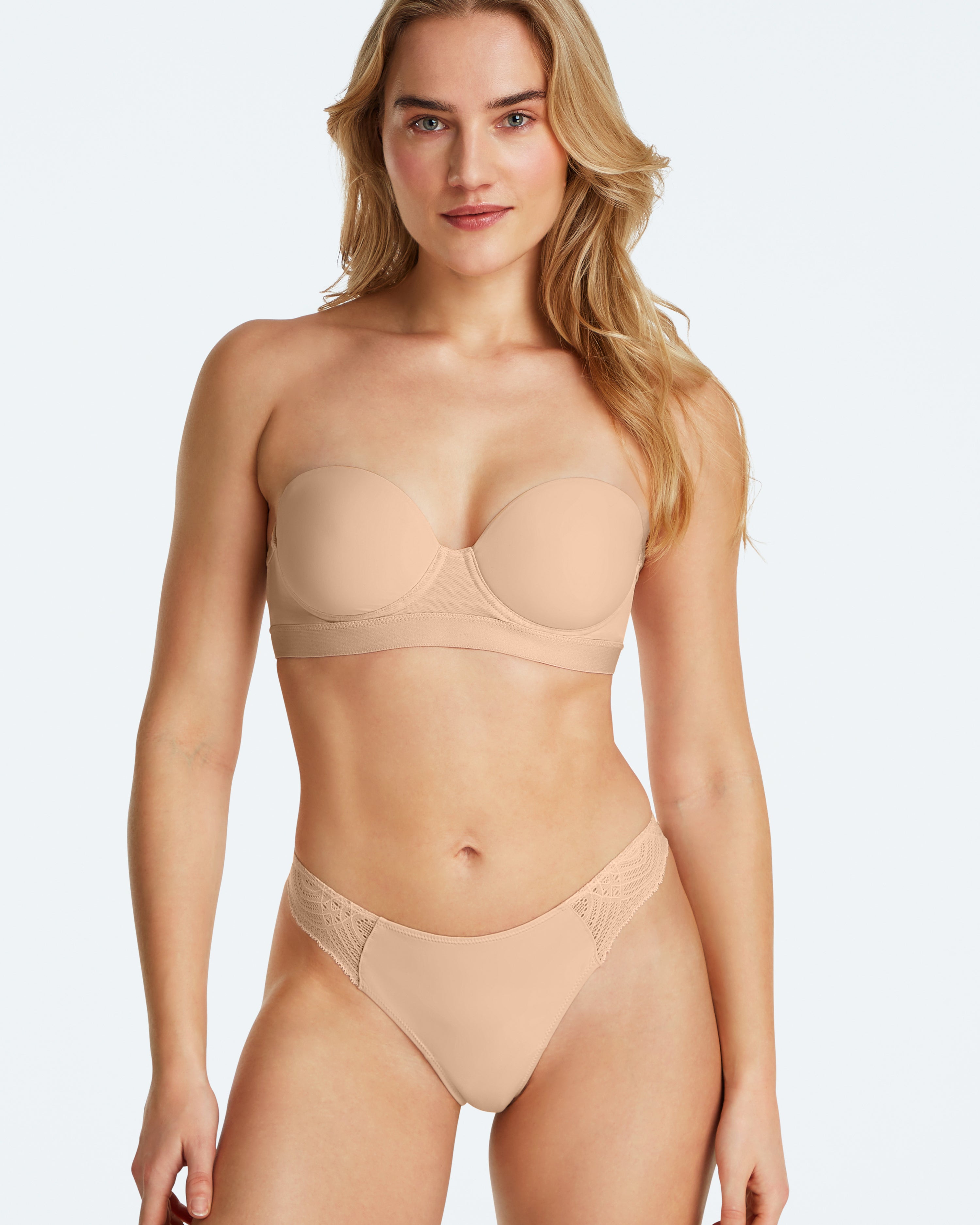 Multiway Strapless Bra - Nude